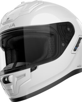 Sena Phantom Smart Full Face Helmet Gloss White Large