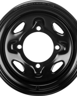 Sedona Steel Front Wheel 12x7 4/137 4+3 Black ATV/UTV