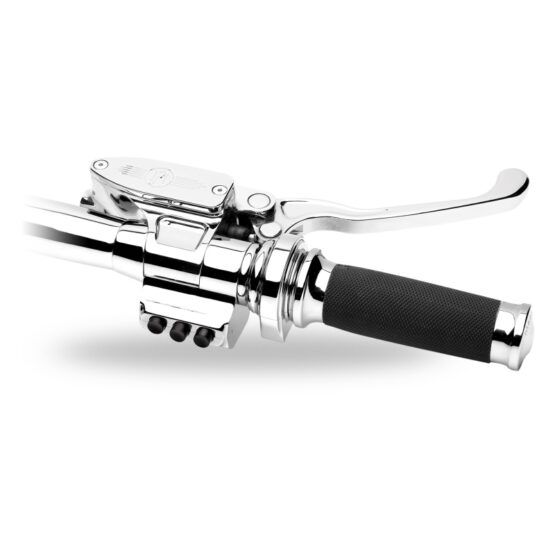 11/16 Front Brake Master Cylinder - Contour - Chrome - Image 3
