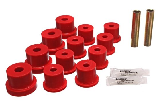 Nova Mono Leaf Spring Bushings Red 3.2122R by Energy Suspension