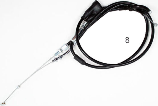 Motion Pro Black Vinyl Throttle Push-Pull Cable Set For Yamaha YZF-R1 - Image 3