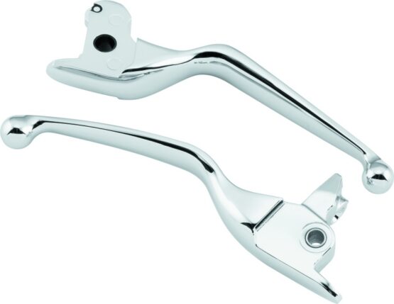 Biker's Choice Chrome Hyd Clutch/Brake Lever Set 480628