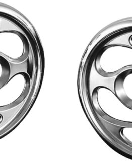 Kuryakyn Flame Speaker Grills Chrome