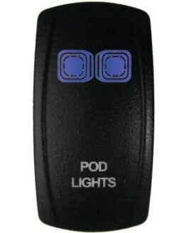 DragonFire Racing Lighted Switch On/Off Blue
