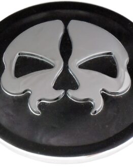 Drag Specialties Split Skull Points Cover Black For Harley-Davidson