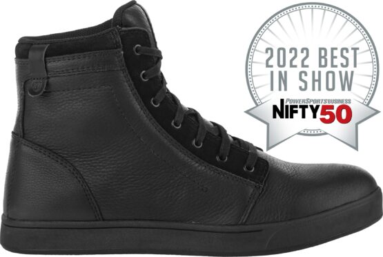 Axle Leather Waterproof Shoes Black, Size 13 - Image 5