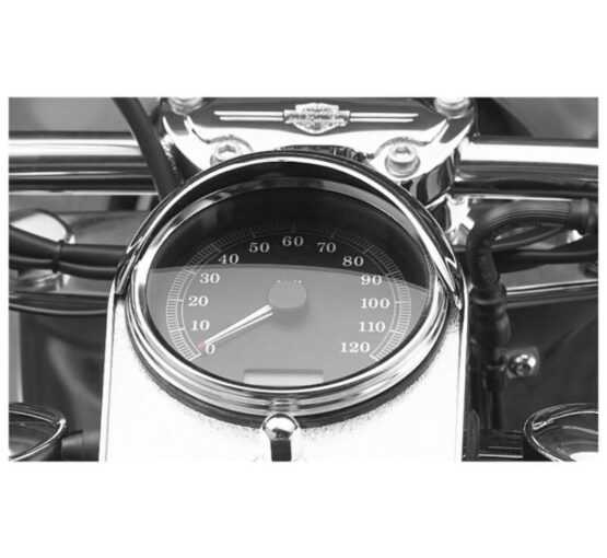 National Cycle Speedometer Glare Stopper Chrome For 04-07 FLHRS Road King Custom - Image 2