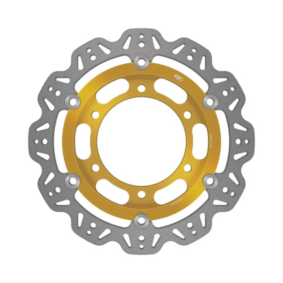 VEE Style Brake Rotor - Gold Center
