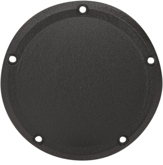 Drag Specialties Derby Cover Wrinkle Black 5 Hole For Harley Touring