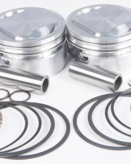 Cast Piston Kit TC88 to 95CI 10.5:1 +.010