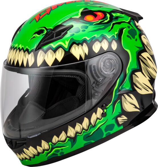 GMAX Youth GM-49Y Drax Helmet Green Small