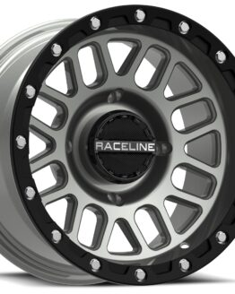 Podium Beadlock Wheel 4/137 15X6 5+1 +40MM Black/Grey