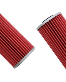 Hiflofiltro HF562 Oil Filter Cartridge Replaces Kymco 1541A-KKC3-9000 - 2 Pack