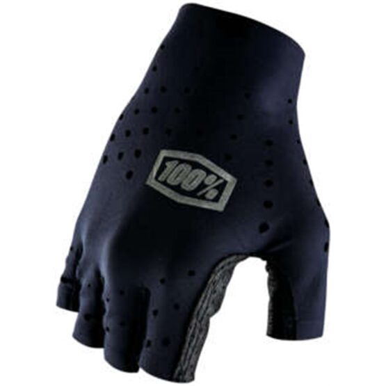 100% Women's Sling Bike Short Finger Gloves - Black, Small - Image 2