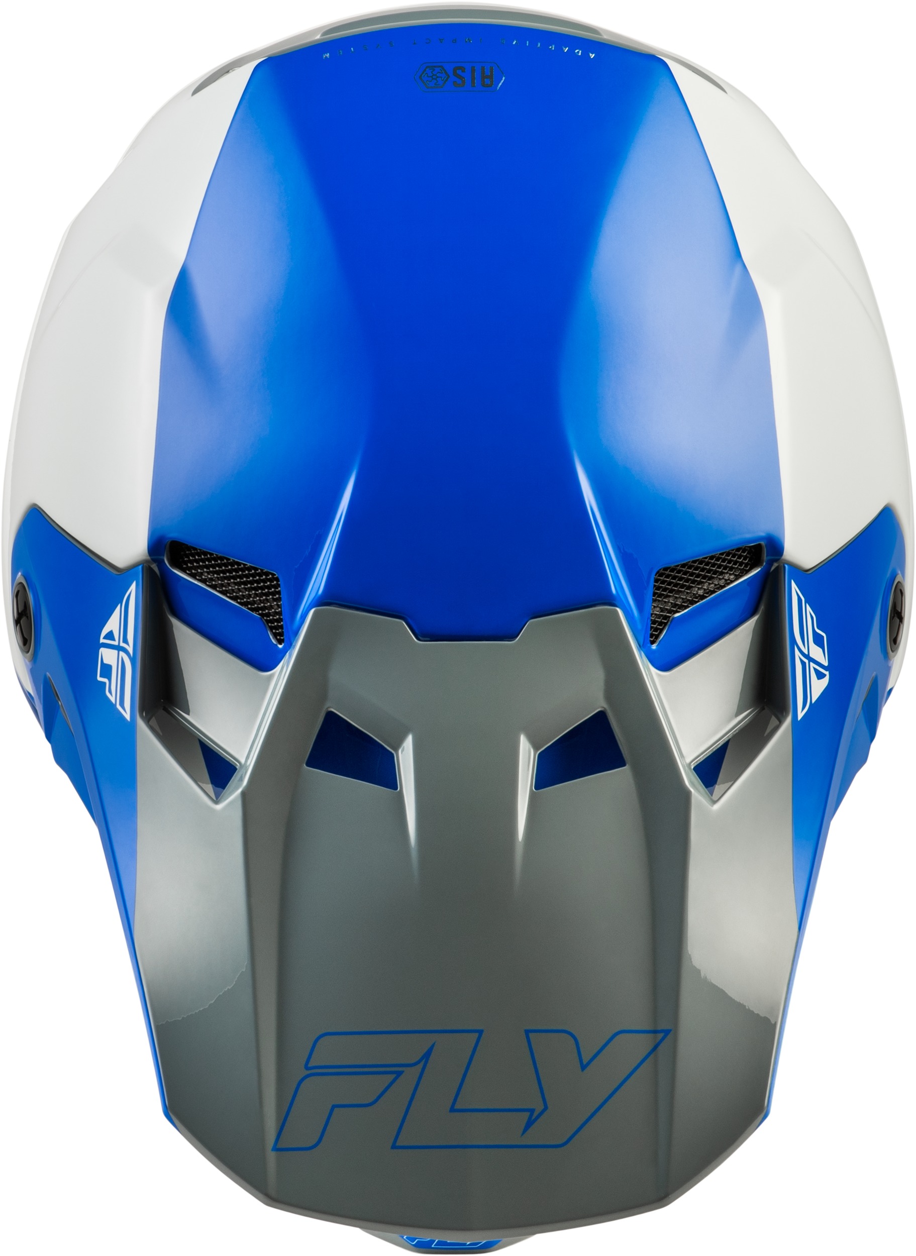 Fly Racing Formula CC Glide Helmet Blue/Light Grey/Grey Large - Image 4