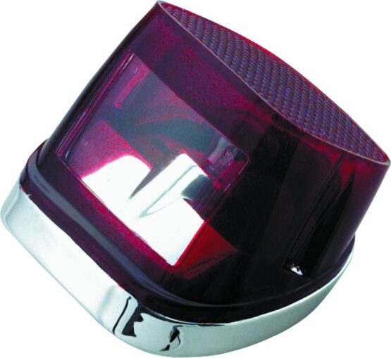 Bikers Choice Tail Light Red For 73-98 Big Twin and Sportster