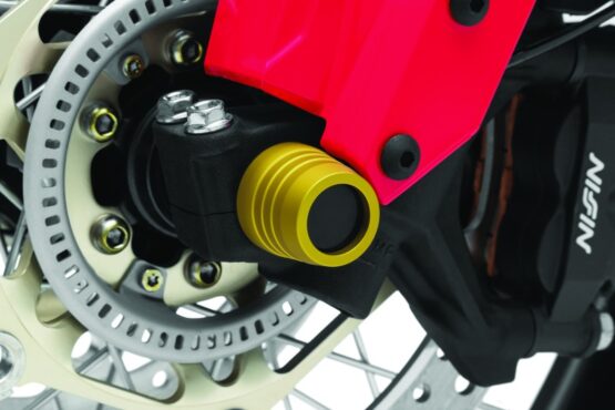 Kuryakyn Front Axle Slide Gold Fits CRF1000L/Adventure - Image 2