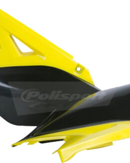 Plastic Side Number Plate - Yellow