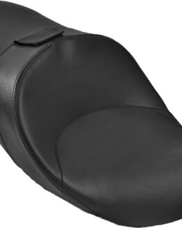 Danny Gray TourIST Tall 2-Up Leather Seat Black Fits 08-18 Harley Touring