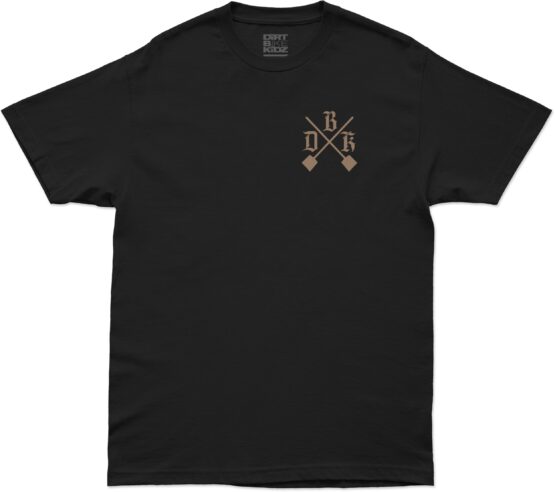 DBK Camo Shovels Tee Black 2X-Large Short Sleeve Shirt
