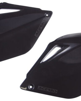Acerbis Side Panels Black Plastic 2pc Fits 06-09 Honda CRF250R