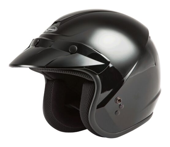 GMAX OF-2 Open-Face Helmet Black Small