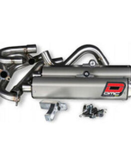 DMC Dual Quiet Full Exhaust Fits 08-13 Yamaha Rhino 700