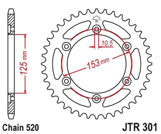 Jt Sprocket R 40 Tooth - Image 2