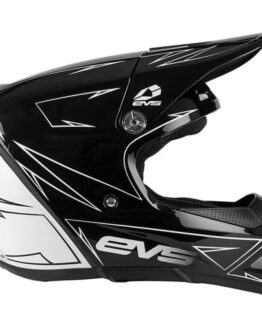 T3 Pinner Helmet 50-50 Black/White Youth - Large