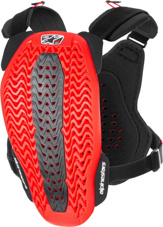 Alpinestars A-5 Plasma Chest Protector Black/Red/White MD/LG - Image 2