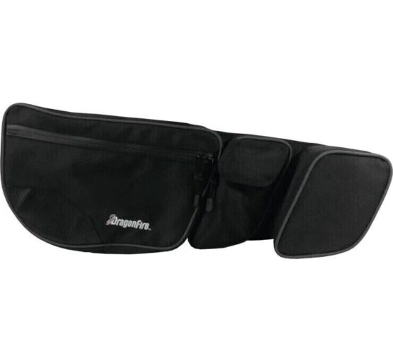Dragonfire Door Bags Black Pair Fits Can-Am Maverick X3