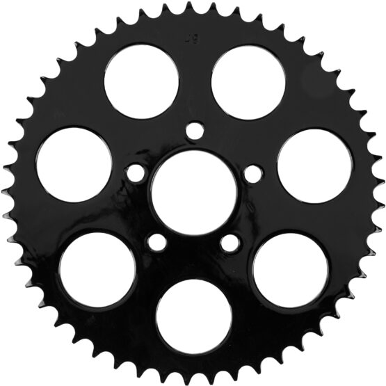 HardDrive Gloss Black Rear Sprocket 49T For Big Twin 2000-2013