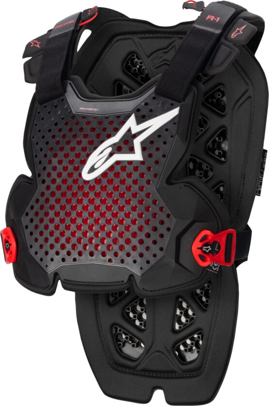 Alpinestars A-1 Chest Protector Anthracite/Black/Red XL/2XL