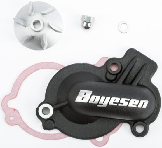 Boyesen Waterpump Cover Impeller Kit Black Fits 16-24 Husqvarna KTM 450/500