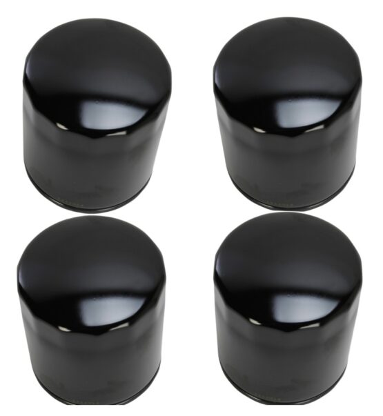 HF174B Oil Filter - Black - 4 Pack