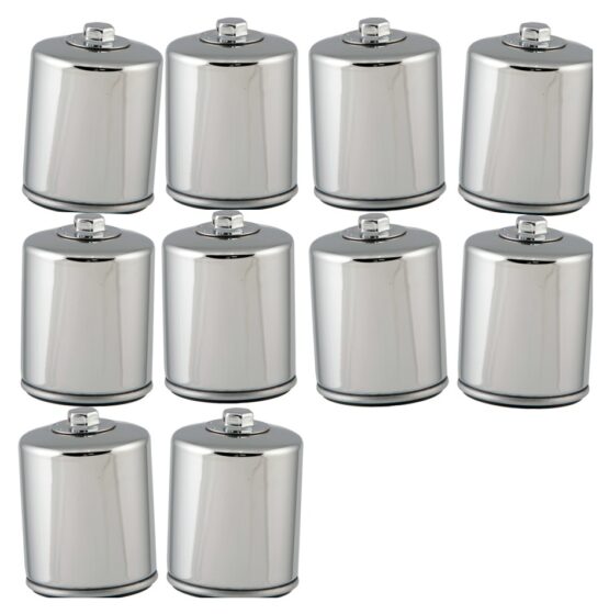 HF171CRC Race Oil Filter Chrome - 10 Pack