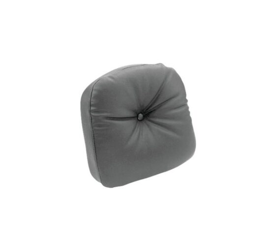 Mustang Medallion Style Sissy Bar Pad Pillow Black 9.5"x9"