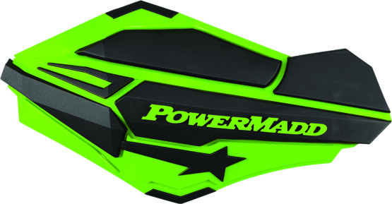 Powermadd Sentinel Handguards Green Black