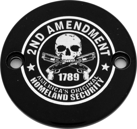 Custom Engraving M8 Timer Cover 2A Black