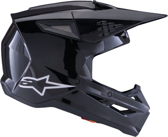 Alpinestars SM3 Solid Helmet Black Gloss Medium - Image 11