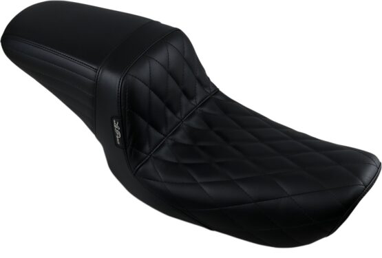 Le Pera Kickflip Diamond Seat Black Fits FXD Models
