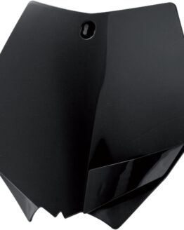 Front Number Plate - Black