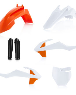Full Plastic Kit - White/Orange/Black Original 2021