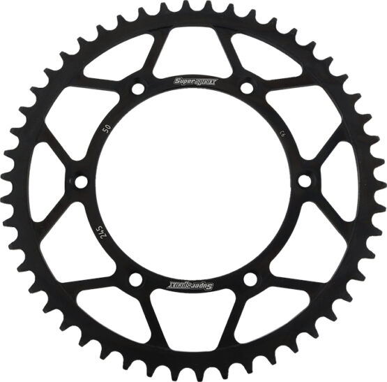 Supersprox Steel Rear Sprocket 50T Black Fits Yamaha