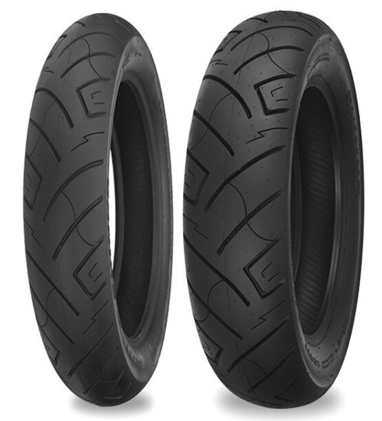 180/65B16 81H Rear Tire 777 Cruiser - Heavy Duty "Reflector" Sidewall - Image 5