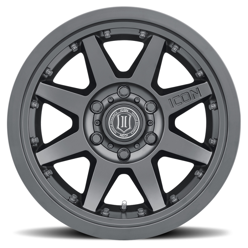 ICON Rebound Pro 17x8.5 Satin Black Wheel - Image 3