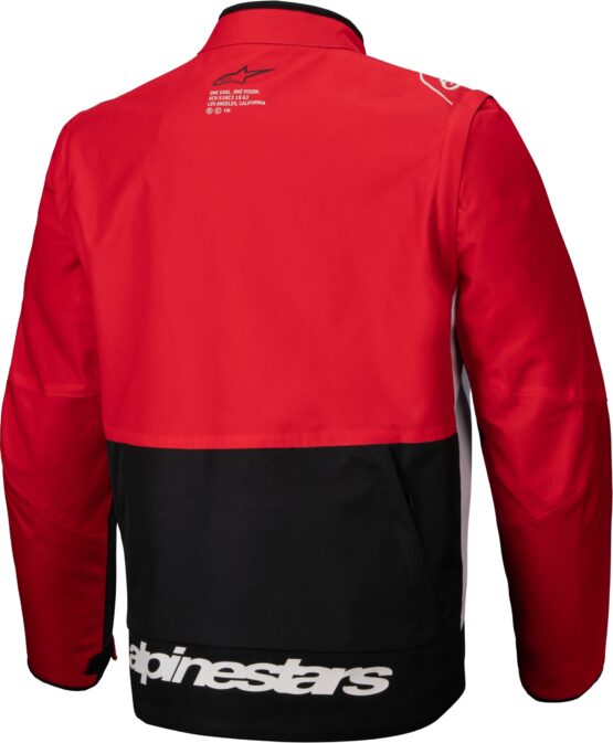 Alpinestars Pro-Dura Jacket Black/Red/White XL Men's - Image 4