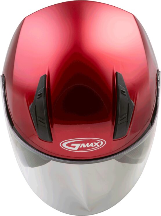 GMAX OF-17 Open-Face Helmet Candy Red XS - Image 2