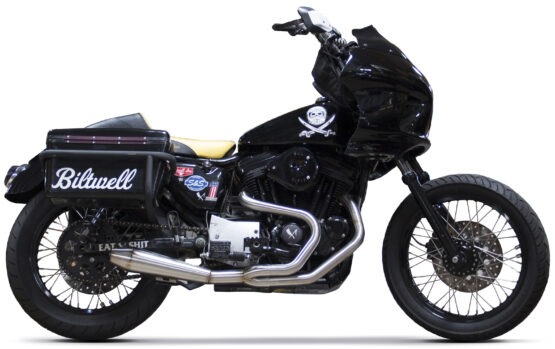 Stainless Steel 2-Into-1 Gen-II Megaphone Full Exhaust - Image 3