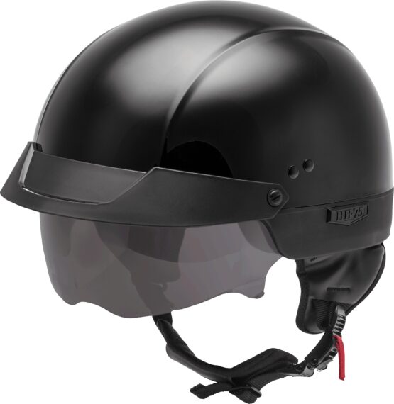 GMAX HH-75 Half Helmet Black XL Gloss